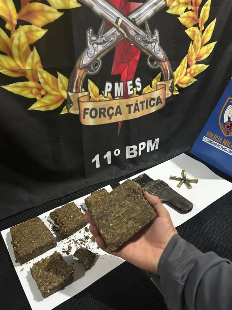 PM Salva Vida e Apreende Drogas Durante Ocorrência De Tentativa De Homicídio Em Barra de São Francisco-ES