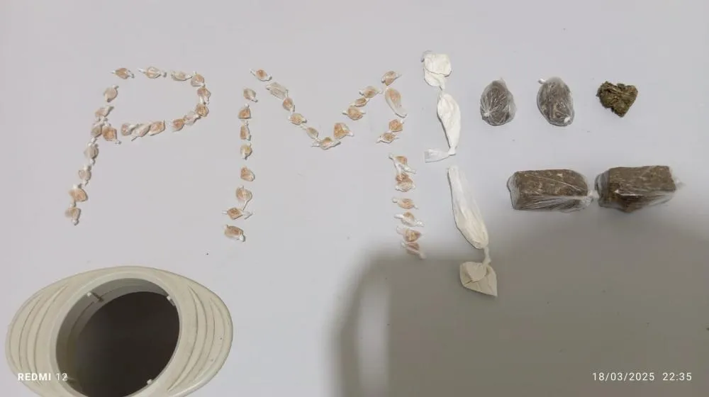 Policiais do 11º BPM Apreende Crack, Cocaína e Maconha em Ecoporanga-ES