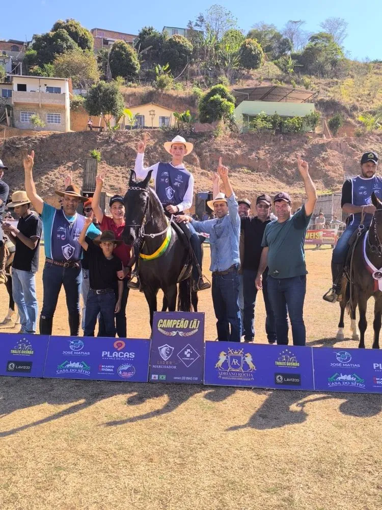 De Mantenópolis para o Pódio: Égua IML do Cadilac Vence Concurso de Marcha em Minas Gerais e Traz Título para o ES