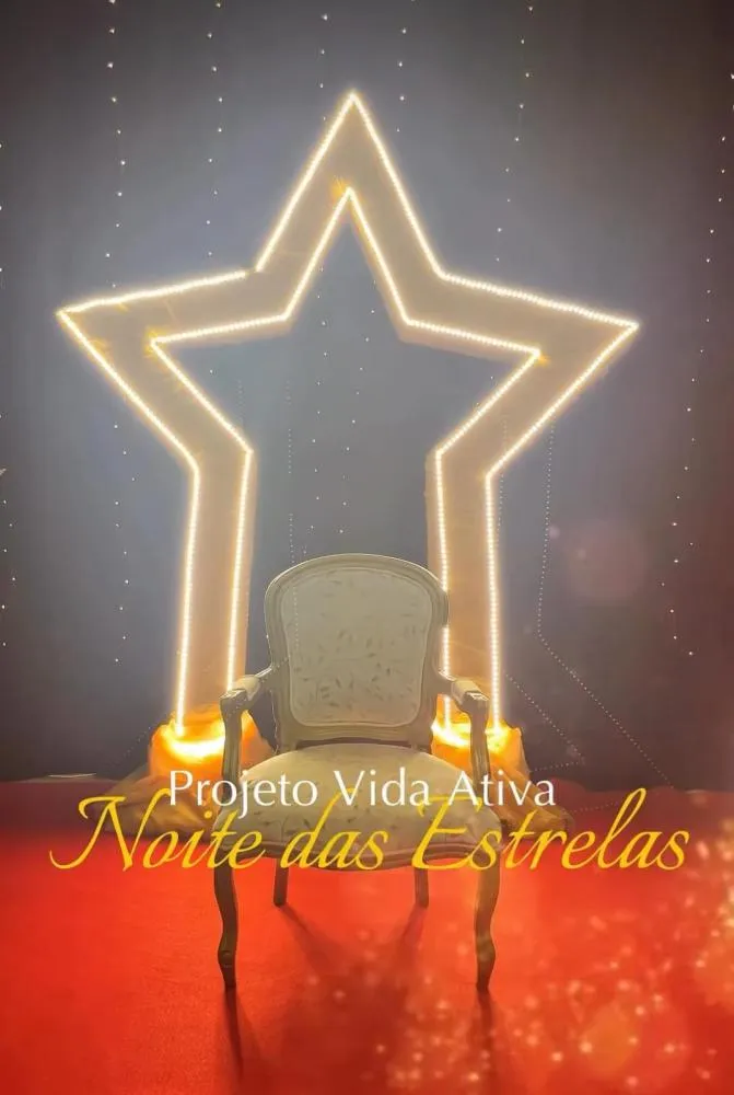 “Noite das Estrelas”: Projeto Vida Ativa Promove Confraternização Inesquecível para a Melhor Idade de Mantenópolis