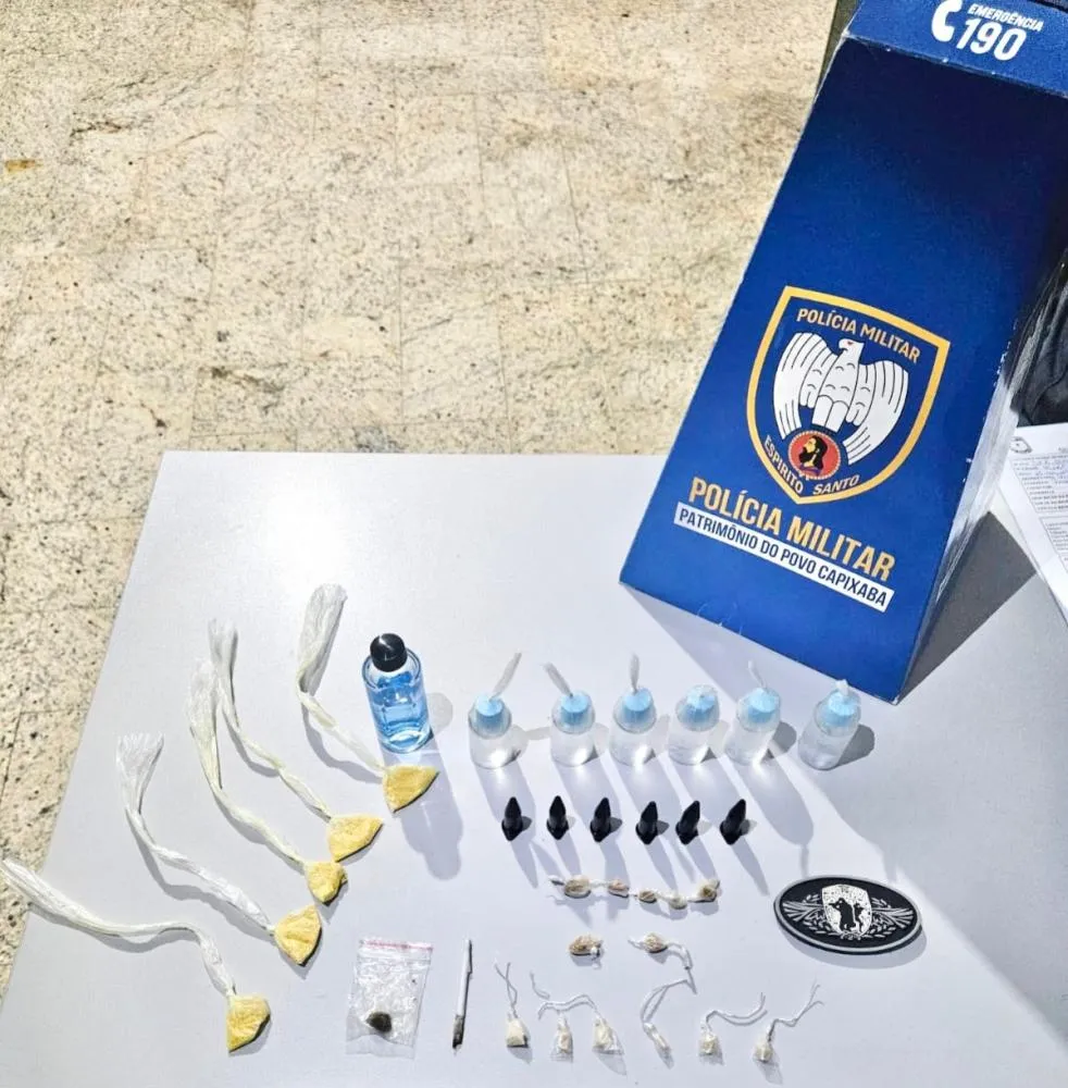 APREENSÃO DE ENTORPECENTES NO DISTRITO DE SANTO AGOSTINHO