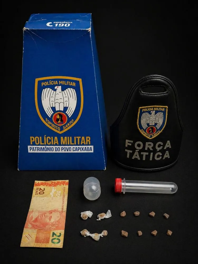 Policiamento Tático Resulta na Apreensão de Menor Com Crack no Bairro Colina