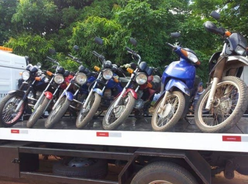 PM volta a fazer operação e apreende motos em Barra de São Francisco